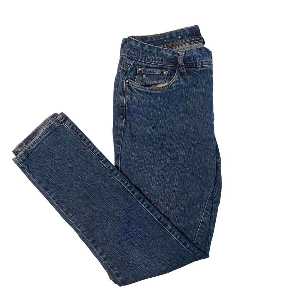 Tommy Hilfiger Dark Wash Mid Rise Jeans